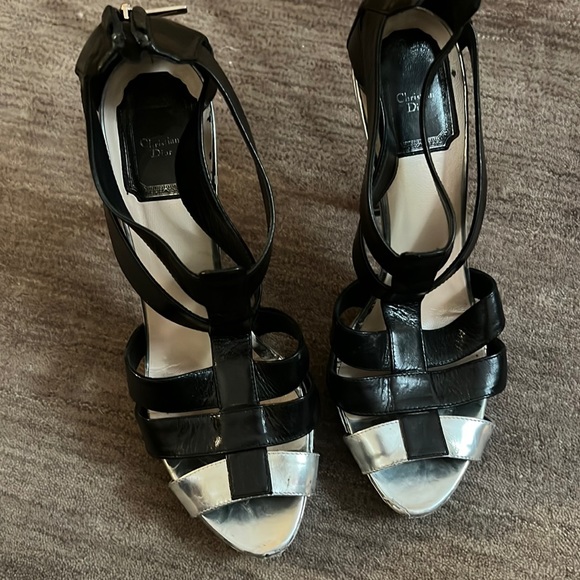 Christian Dior Caged black pumps so comfortable size 38 - Picture 1 of 3